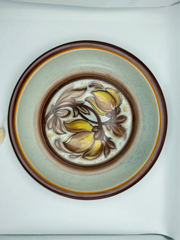 Vintage Winterling Bavaria Germany Charger Plate – Hand-Painted Lemons & Floral