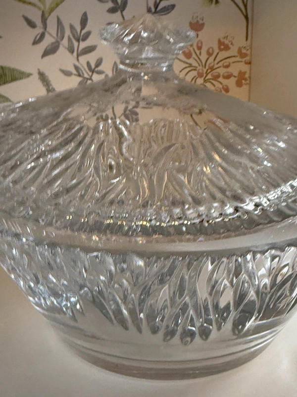 Towle Crystal Icicle Candy Bowl – Elegant Lead Crystal