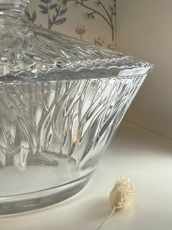 Towle Crystal Icicle Candy Bowl – Elegant Lead Crystal